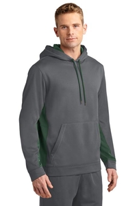 ST235 - Sport-Tek Sport-Wick Fleece Colorblock Hooded Pullover