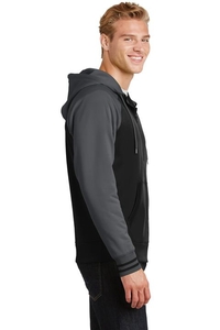 ST236 - Sport-Tek Sport-Wick Varsity Fleece Full-Zip Hooded Jacket