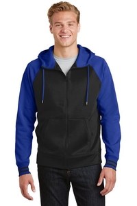 ST236 - Sport-Tek Sport-Wick Varsity Fleece Full-Zip Hooded Jacket