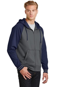 ST236 - Sport-Tek Sport-Wick Varsity Fleece Full-Zip Hooded Jacket