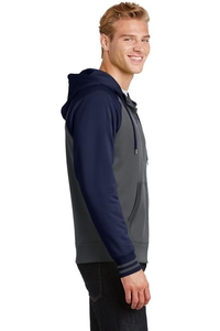 ST236 - Sport-Tek Sport-Wick Varsity Fleece Full-Zip Hooded Jacket