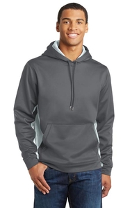 ST239 - Sport-Tek Sport-Wick CamoHex Fleece Colorblock Hooded Pullover