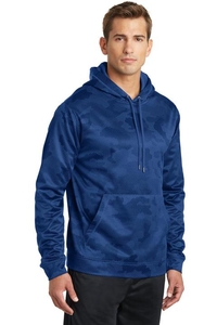ST240 - Sport-Tek Sport-Wick CamoHex Fleece Hooded Pullover