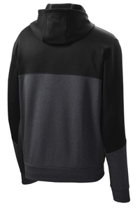 ST245 - Sport-Tek Tech Fleece Colorblock Full-Zip Hooded Jacket