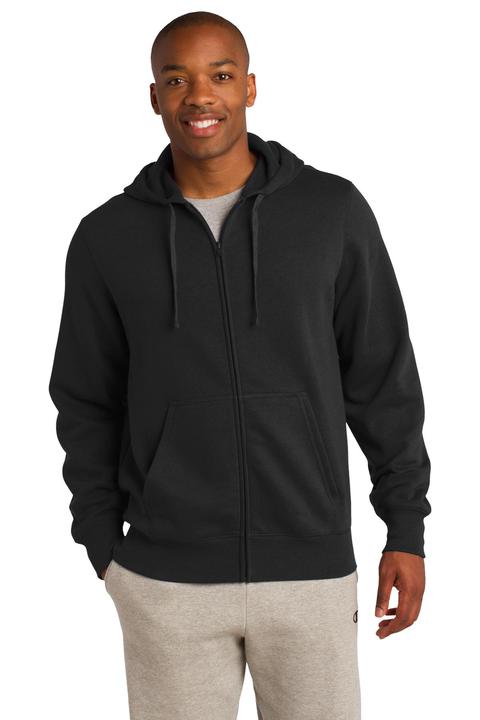 ST258 - Sport-Tek Full-Zip Hooded Sweatshirt