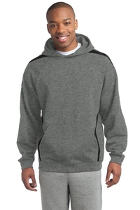 ST265 - Sport-Tek Sleeve Stripe Pullover Hooded Sweatshirt