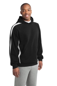 ST265 - Sport-Tek Sleeve Stripe Pullover Hooded Sweatshirt