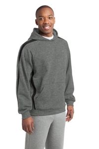 ST265 - Sport-Tek Sleeve Stripe Pullover Hooded Sweatshirt