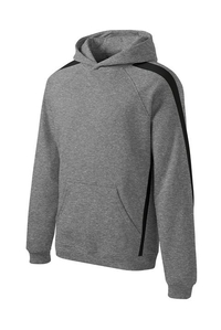 ST265 - Sport-Tek Sleeve Stripe Pullover Hooded Sweatshirt