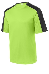 ST354 - Sport-Tek PosiCharge Competitor Sleeve-Blocked Tee