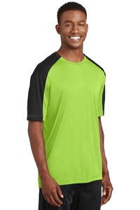 ST354 - Sport-Tek PosiCharge Competitor Sleeve-Blocked Tee