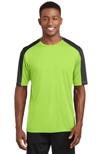 ST354 - Sport-Tek PosiCharge Competitor Sleeve-Blocked Tee