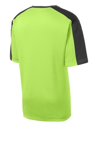 ST354 - Sport-Tek PosiCharge Competitor Sleeve-Blocked Tee