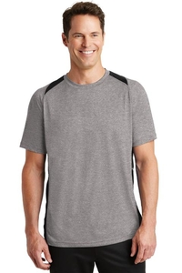 ST361 - Sport-Tek Heather Colorblock Contender Tee