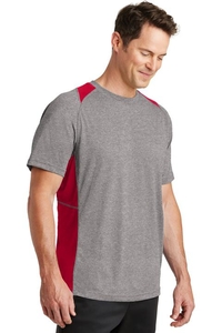 ST361 - Sport-Tek Heather Colorblock Contender Tee