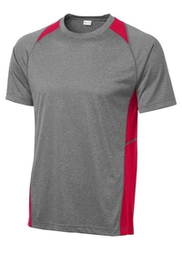 ST361 - Sport-Tek Heather Colorblock Contender Tee