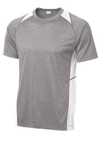 ST361 - Sport-Tek Heather Colorblock Contender Tee