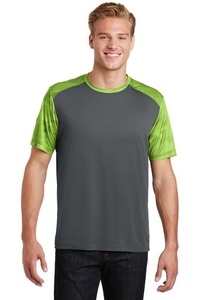 ST371 - Sport-Tek CamoHex Colorblock Tee