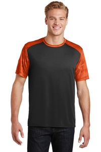 ST371 - Sport-Tek CamoHex Colorblock Tee