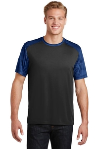 ST371 - Sport-Tek CamoHex Colorblock Tee