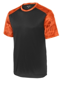 ST371 - Sport-Tek CamoHex Colorblock Tee