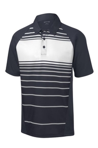 ST600 - Sport-Tek Dry Zone Sublimated Stripe Polo