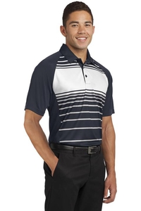 ST600 - Sport-Tek Dry Zone Sublimated Stripe Polo