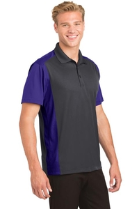 ST652 - Sport-Tek Colorblock Micropique Sport-Wick Polo