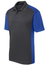 ST652 - Sport-Tek Colorblock Micropique Sport-Wick Polo