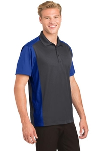 ST652 - Sport-Tek Colorblock Micropique Sport-Wick Polo