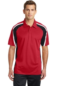 ST654 - Sport-Tek Tricolor Micropique Sport-Wick Polo