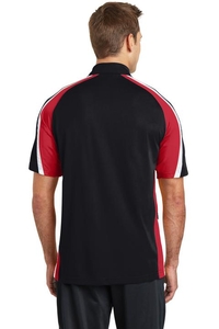 ST654 - Sport-Tek Tricolor Micropique Sport-Wick Polo