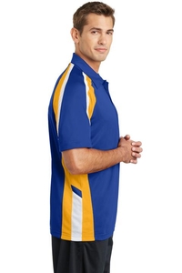 ST654 - Sport-Tek Tricolor Micropique Sport-Wick Polo