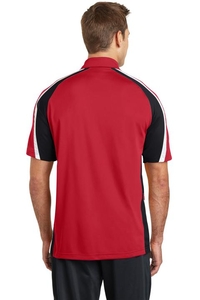 ST654 - Sport-Tek Tricolor Micropique Sport-Wick Polo