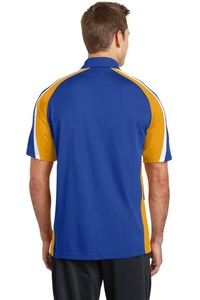 ST654 - Sport-Tek Tricolor Micropique Sport-Wick Polo