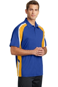 ST654 - Sport-Tek Tricolor Micropique Sport-Wick Polo