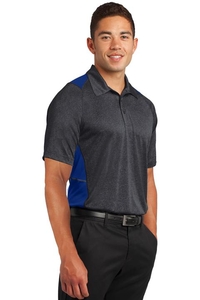 ST665 - Sport-Tek Heather Colorblock Contender Polo
