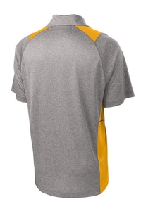 ST665 - Sport-Tek Heather Colorblock Contender Polo