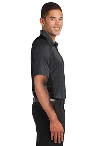 ST665 - Sport-Tek Heather Colorblock Contender Polo