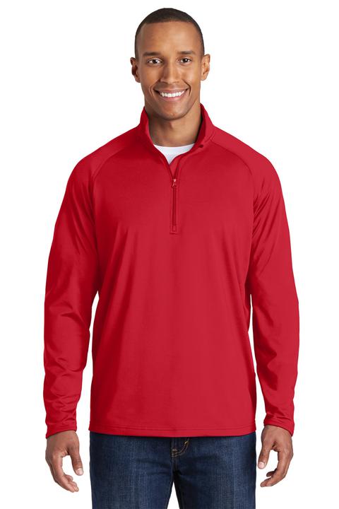 ST850 - Sport-Tek Sport-Wick Stretch 1/2-Zip Pullover