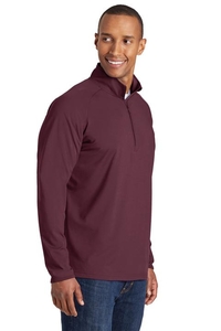 ST850 - Sport-Tek Sport-Wick Stretch 1/2-Zip Pullover