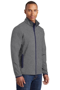 ST853 - Sport-Tek Sport-Wick Stretch Contrast Full-Zip Jacket. ST853