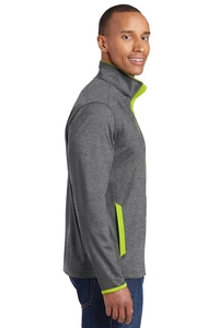 ST853 - Sport-Tek Sport-Wick Stretch Contrast Full-Zip Jacket. ST853