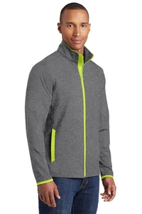 ST853 - Sport-Tek Sport-Wick Stretch Contrast Full-Zip Jacket. ST853