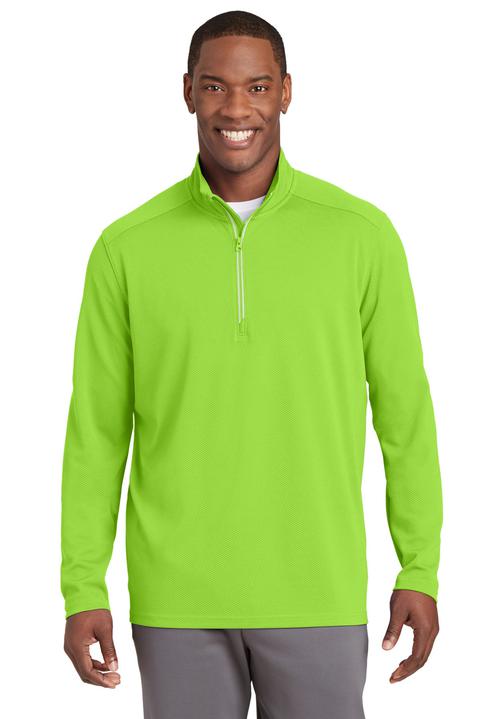 ST860 - Sport-Tek Sport-Wick Textured 1/4-Zip Pullover. ST860