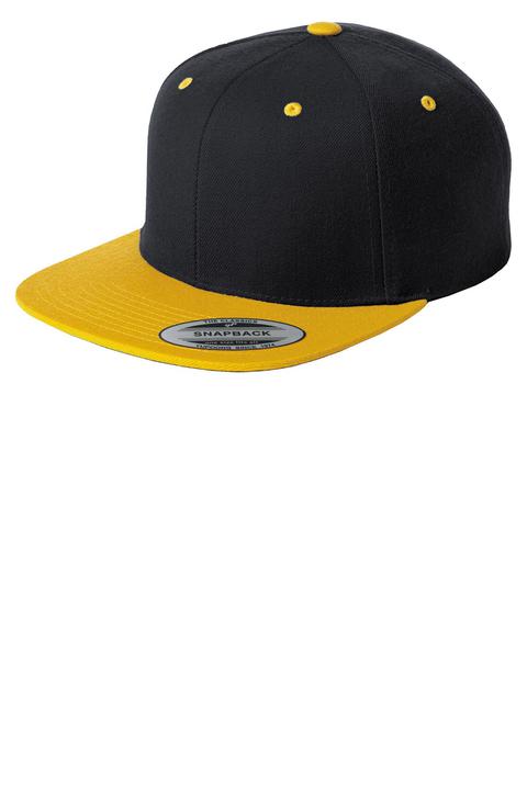 STC19 - Sport-Tek Yupoong Flat Bill Snapback Cap