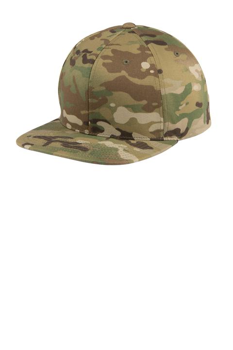 STC19 - Sport-Tek Yupoong Flat Bill Snapback Cap