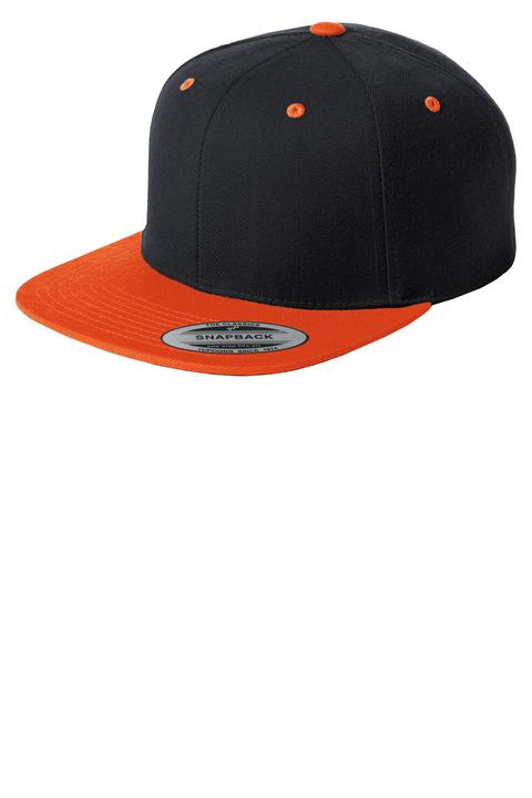 STC19 - Sport-Tek Yupoong Flat Bill Snapback Cap