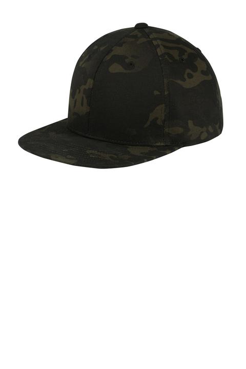 STC19 - Sport-Tek Yupoong Flat Bill Snapback Cap