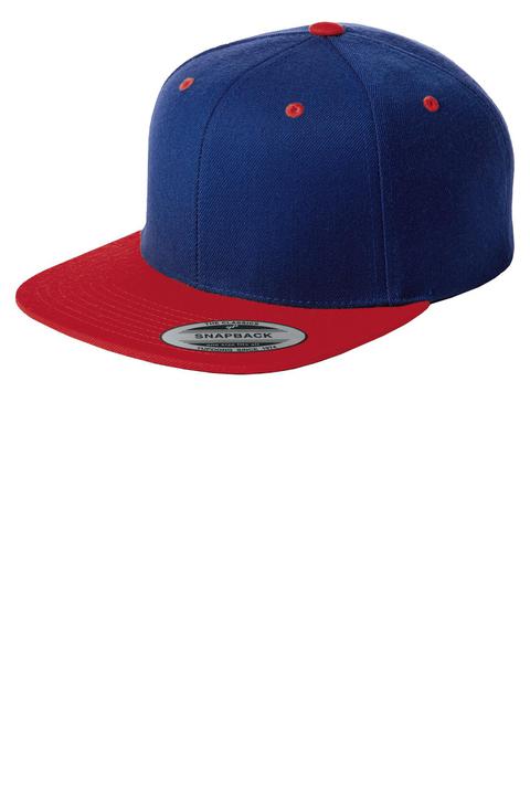 STC19 - Sport-Tek Yupoong Flat Bill Snapback Cap
